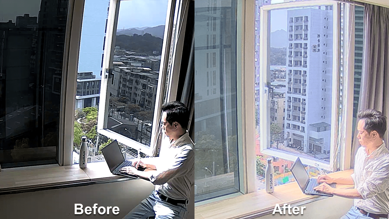 Class-leading image performance in daytime