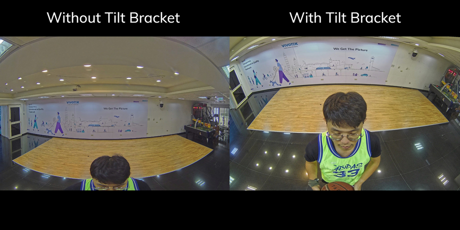 Enhanced Coverage with included Tilt Bracket