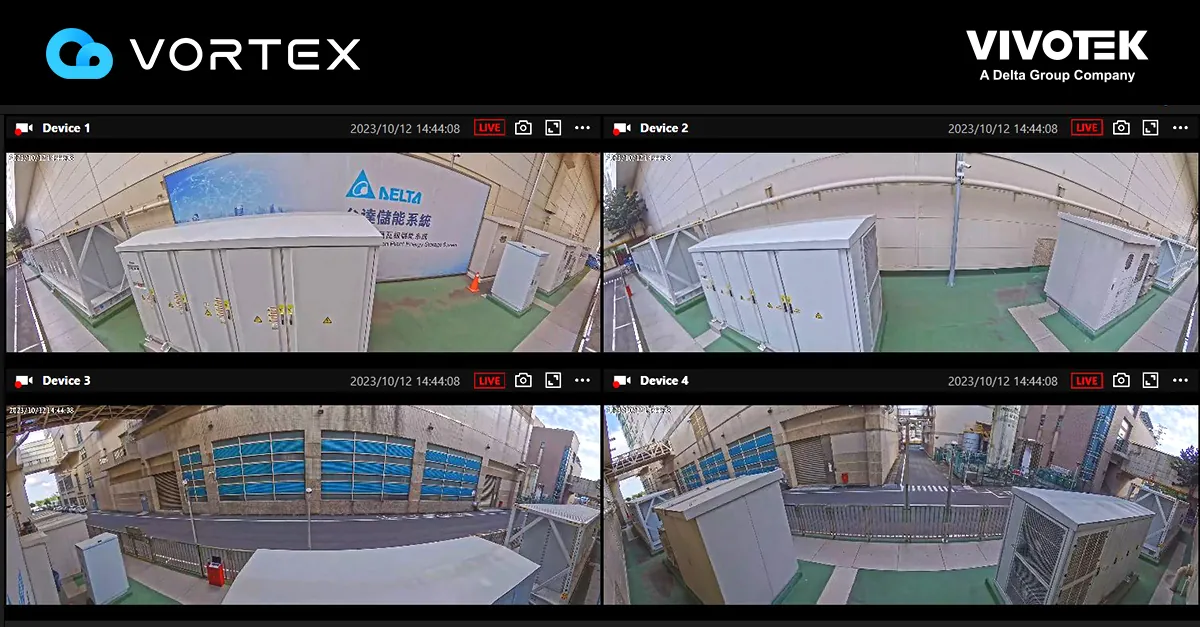 Delta Electronics leverages VORTEX AI-powered Cloud Surveillance